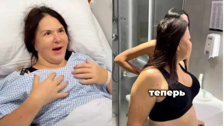 Оксана Самойлова показала маму после подтяжки груди в Дубае