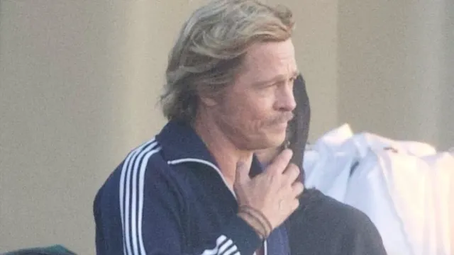 Брэд Питт шокировал новым имиджем на бейсбольном матче