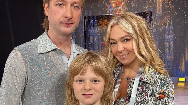 Яна Рудковская заявила, что сын Плющенко катается лучше отца