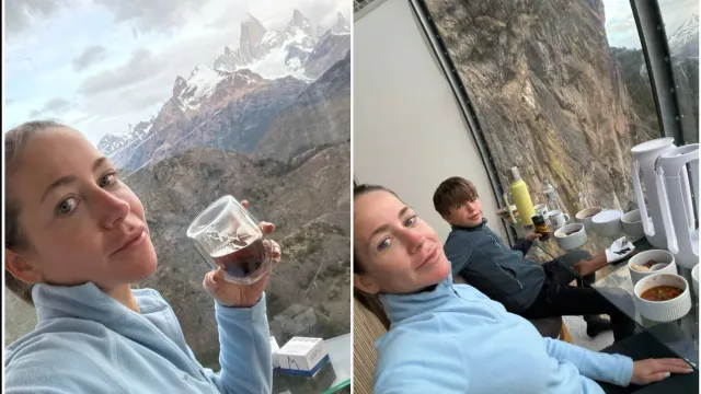 Горячая новость | Юлия Барановская поделилась кадрами с необычного отдыха на скалах