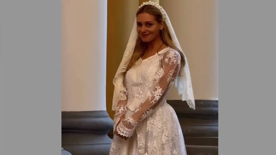 Кристина Асмус надела свадебное платье после слухов о новом романе