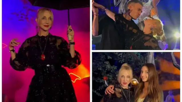 Кристина Орбакайте с размахом отпраздновала Хэллоуин в Штатах