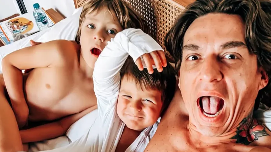 Влад Топалов показал фото со старшими сыновьями от Тодоренко