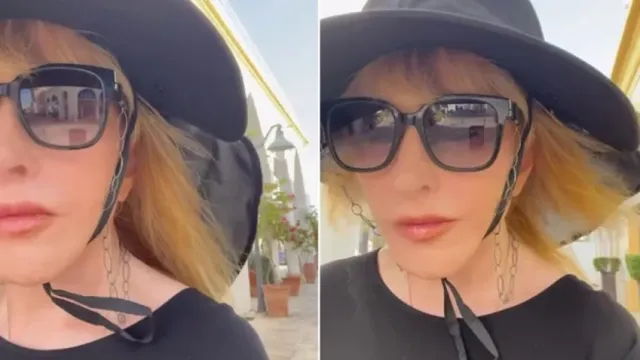 Алла Пугачева вся в черном вышла на связь с подписчиками