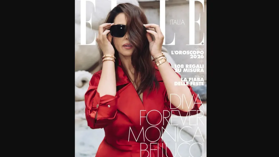 Моника Беллуччи снялась для обложки глянца в ярко-красном